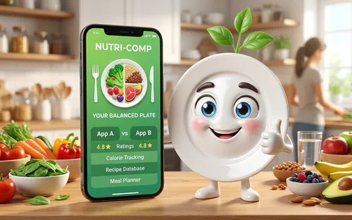 Die 5 besten MyFitnessPal-Alternativen 2026 (ohne Küchenwaage)